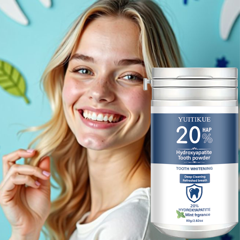 Teeth Whitening Vape - Yuitikue 20% Hydroxyapatite Tooth Powder, Mint