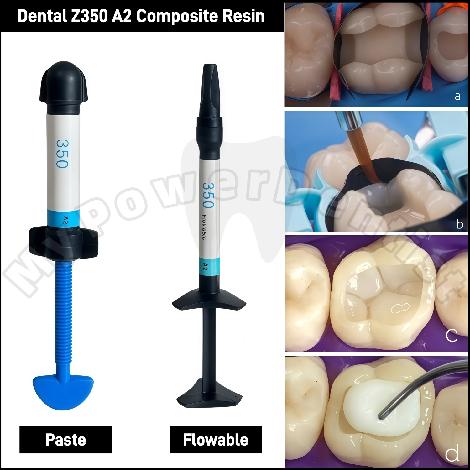 Teeth Whitening Light - Z350 A2 Dental Composite Resin Light