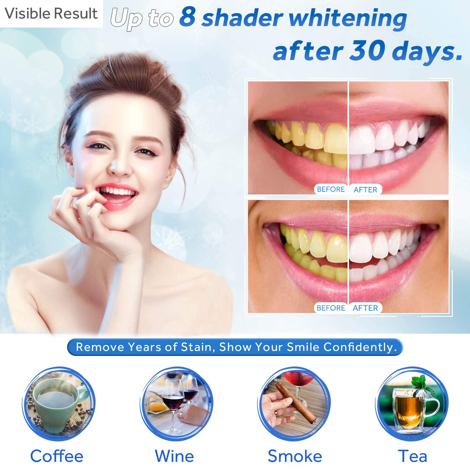 Teeth Whitening Gel Refill Syr - Teeth Whitening Vape 리뷰 및 가격