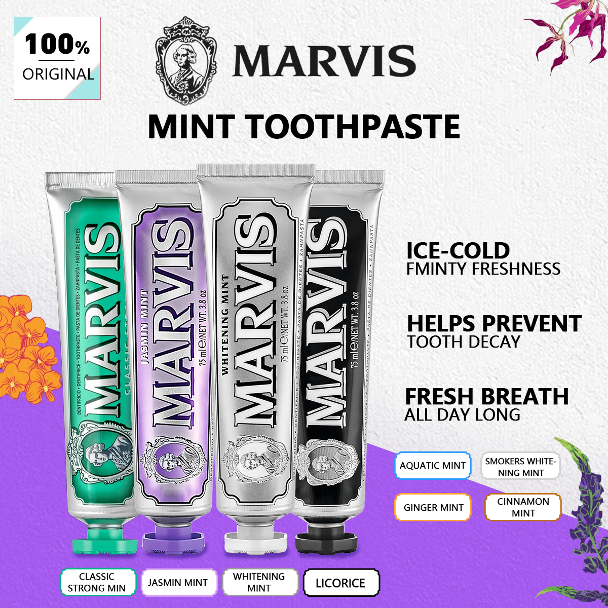 Marvis Toothpaste 85ml,Deep Cl - Teeth Whitening Thailand 리뷰 및 가격