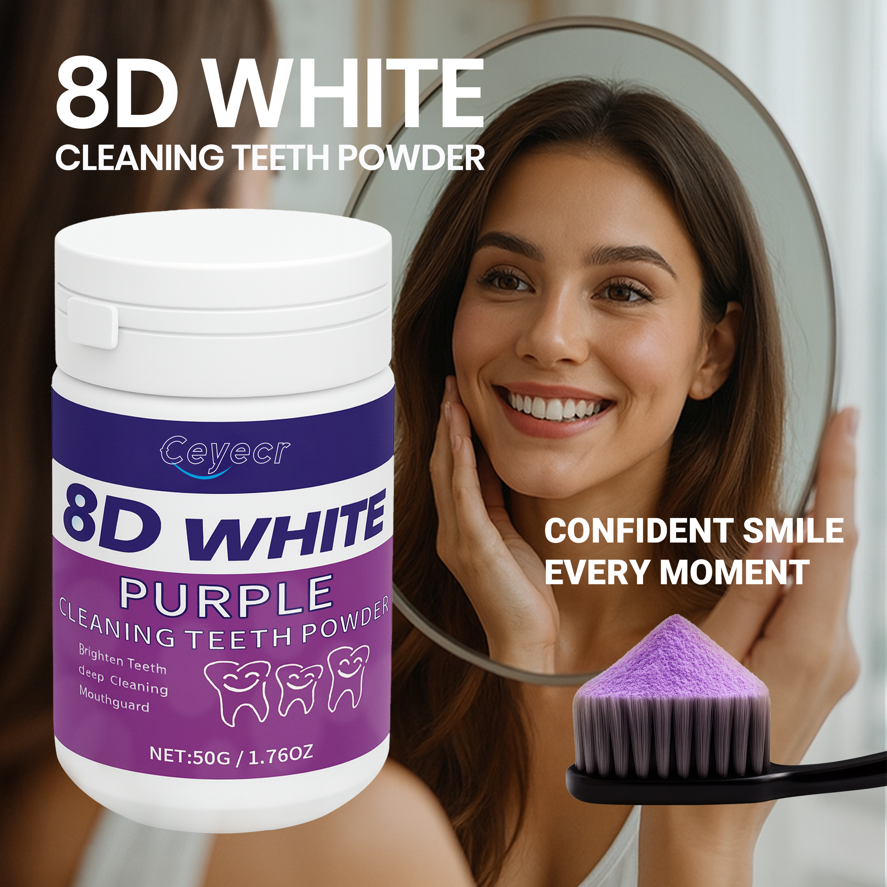 8D white Teeth Whitening Powde - Teeth Whitening Vape 리뷰 및 가격