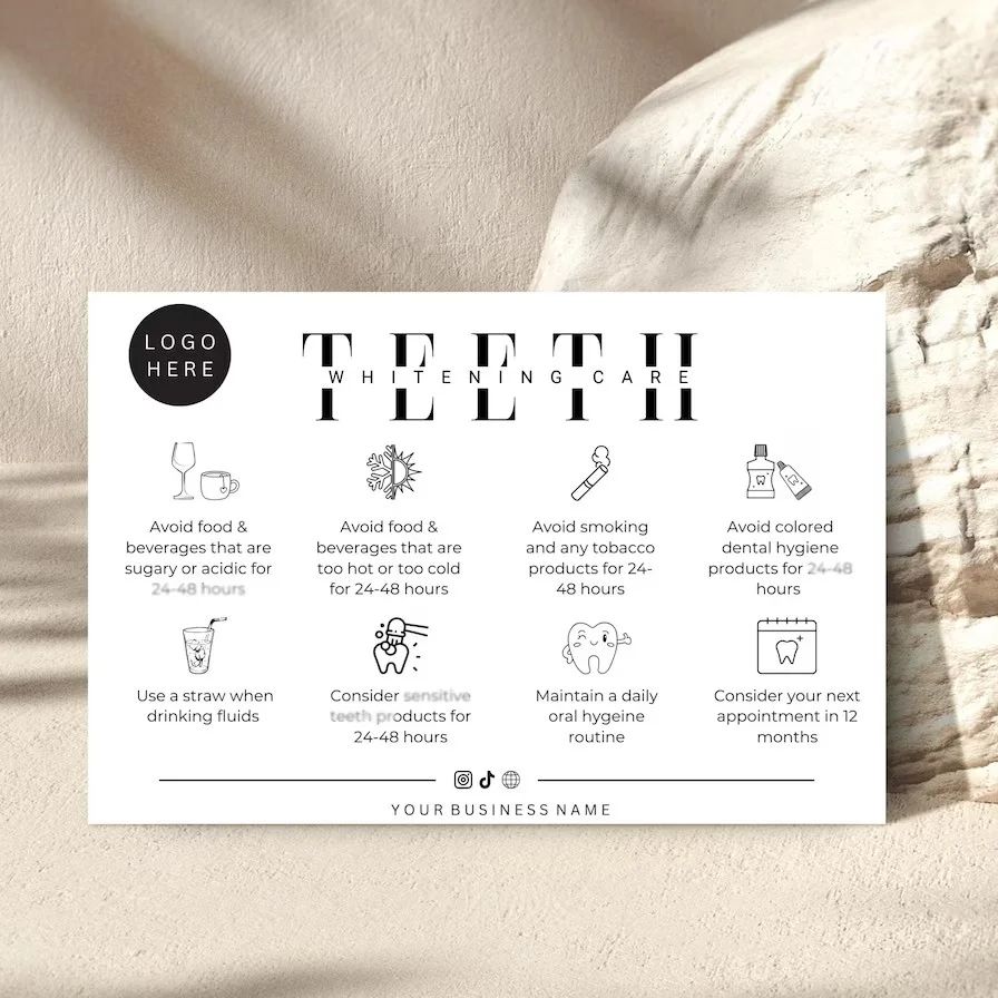 Custom Teeth Whitening Afterca - Teeth Whitening After Care 리뷰 및 가격