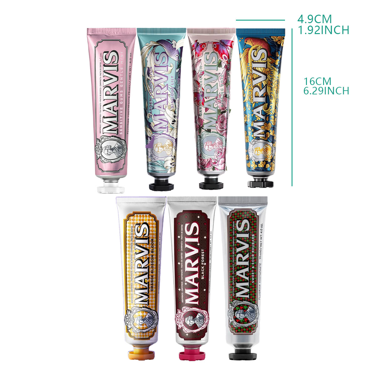 Marvis Toothpaste 75ml,Silky S - Teeth Whitening Thailand 리뷰 및 가격