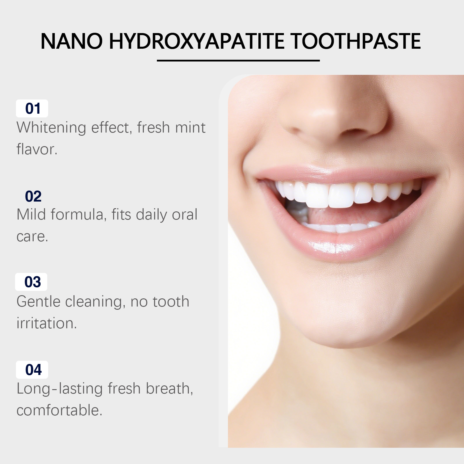 Nano Hydroxyapatite Toothpaste - Teeth Whitening Thailand 리뷰 및 가격
