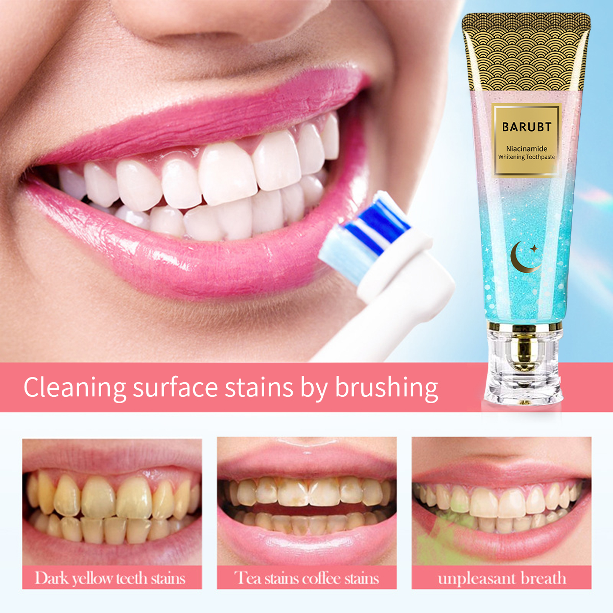 BARUBT Niacinamide Whitening T - Teeth Whitening Thailand 리뷰 및 가격