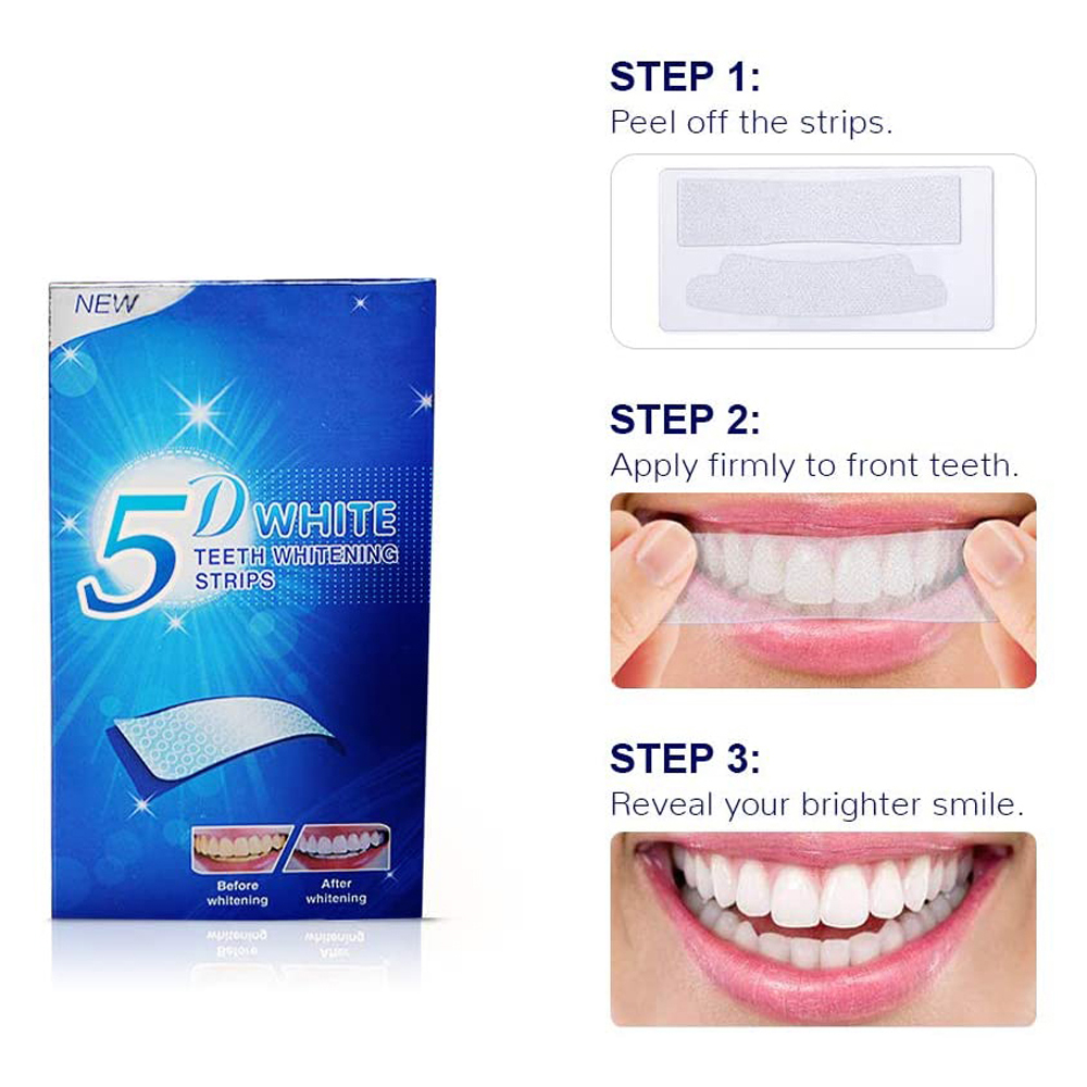 5D White Teeth Whitening Strip - Teeth Whitening Vape 리뷰 및 가격